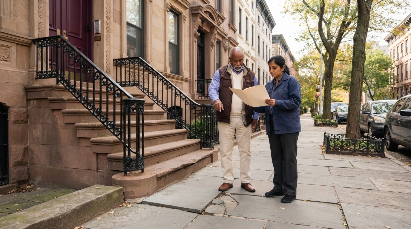 Sidewalk Violation Assistance for Senior Citizens in NYC