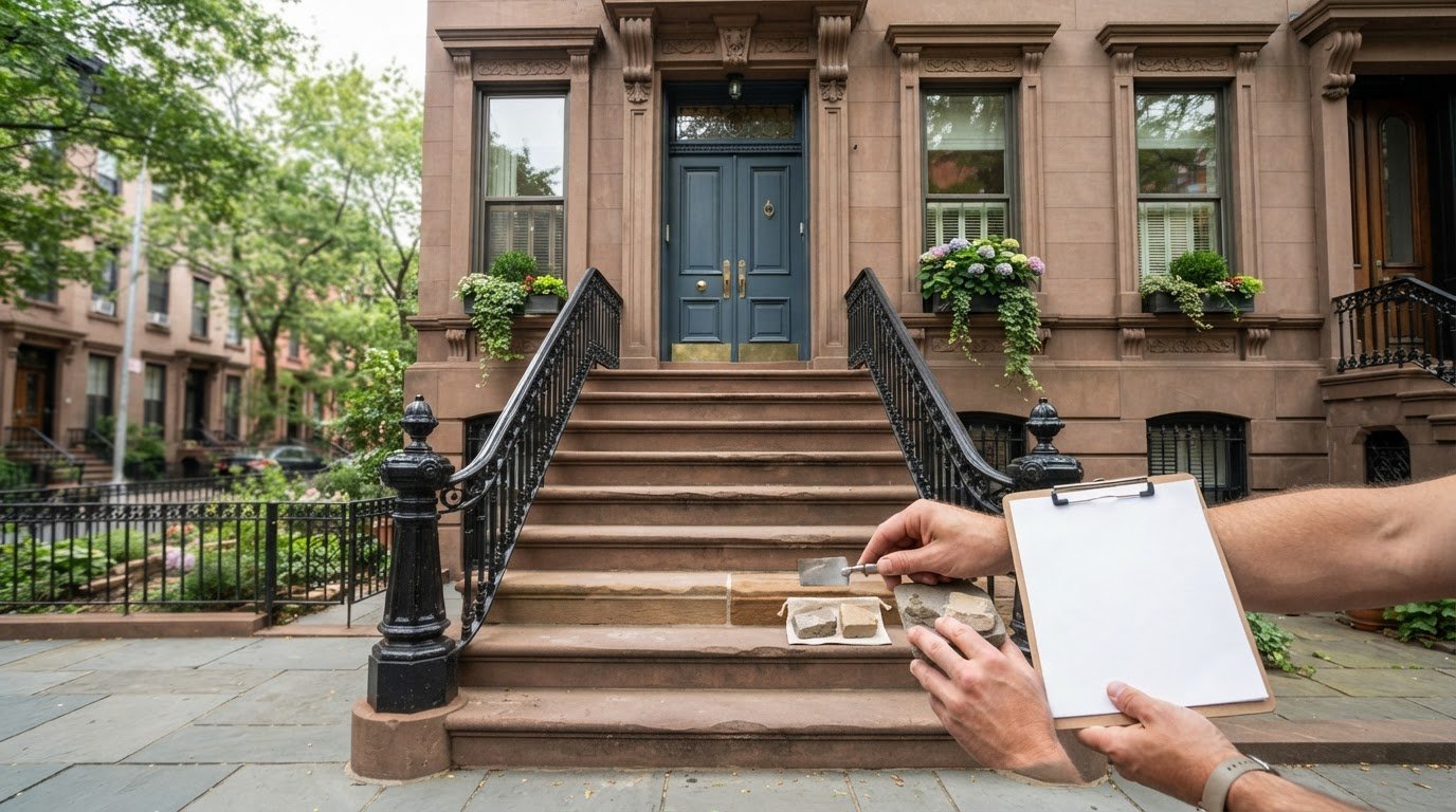 Stoop Restoration for Landmarked Properties in Cobble Hill