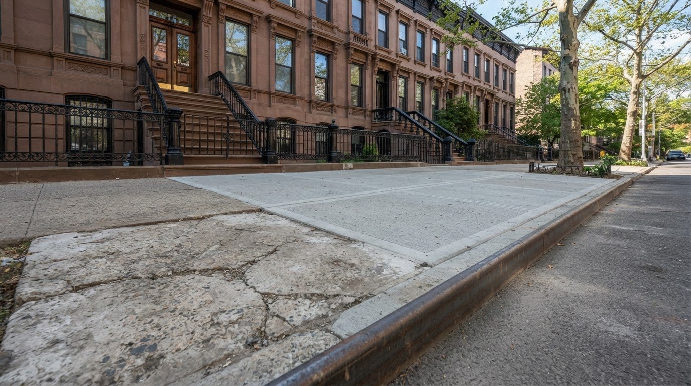 NYC Guide: Concrete Sidewalk Repair for Heavy Traffic